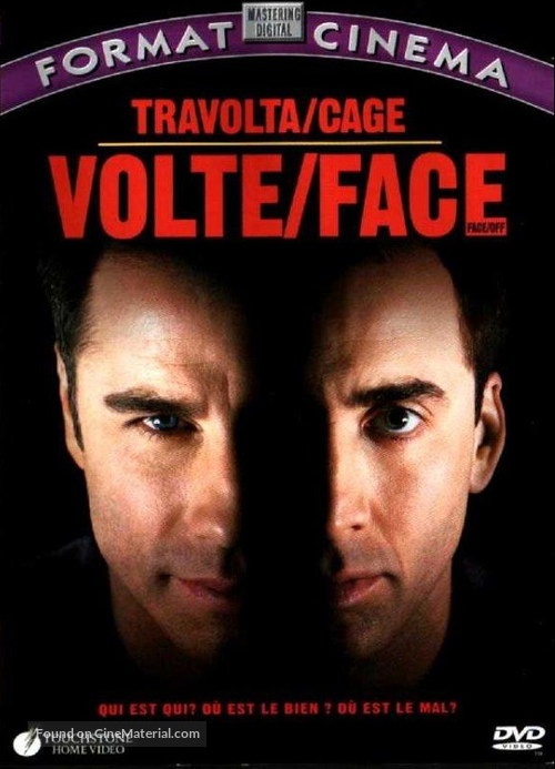 Face/Off - French DVD movie cover