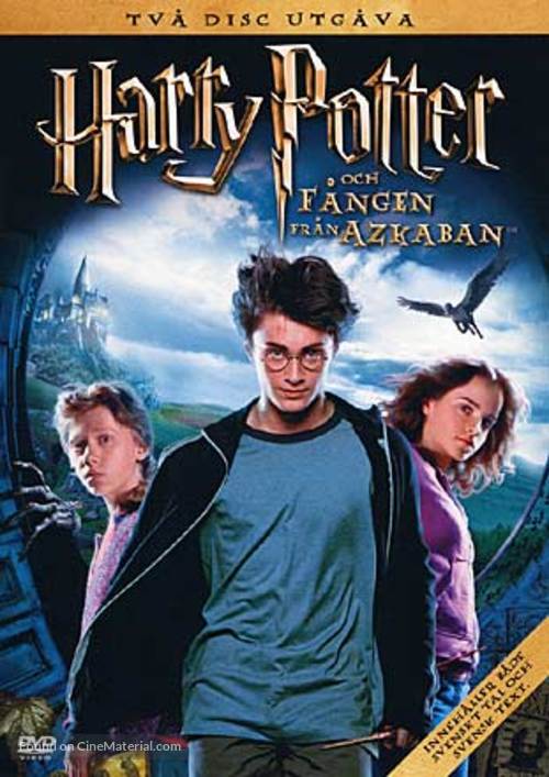 Harry Potter and the Prisoner of Azkaban - Swedish DVD movie cover