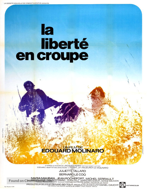 La libert&eacute; en croupe - French Movie Poster