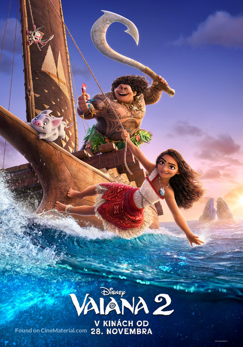 Moana 2 - Slovak Movie Poster