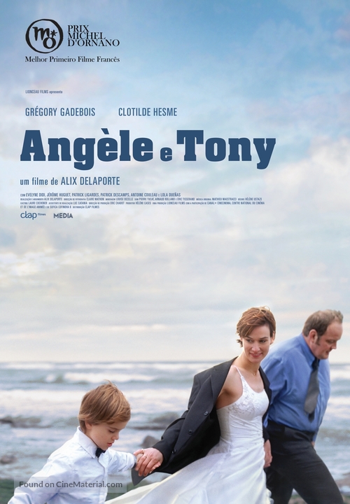Ang&egrave;le et Tony - Portuguese Movie Poster