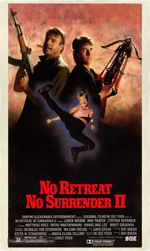 No Retreat No Surrender 2 - Movie Poster