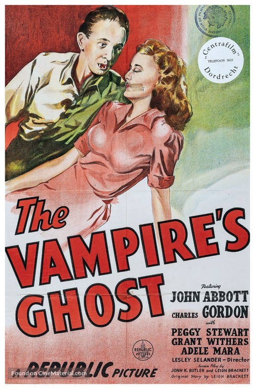 The Vampire&#039;s Ghost - Movie Poster