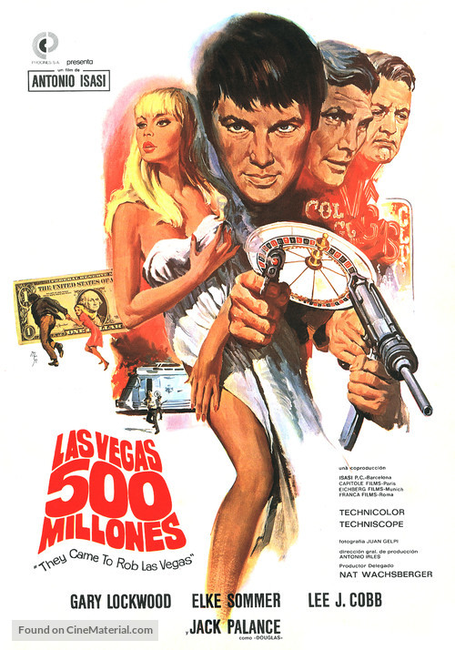 Las Vegas, 500 millones - Spanish Movie Poster