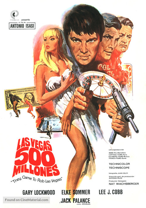 Las Vegas, 500 millones - Spanish Movie Poster