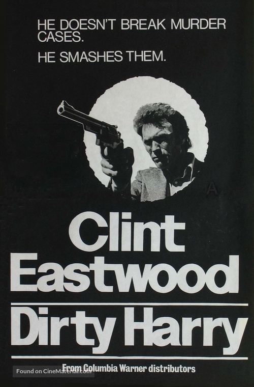 Dirty Harry - New Zealand Movie Poster