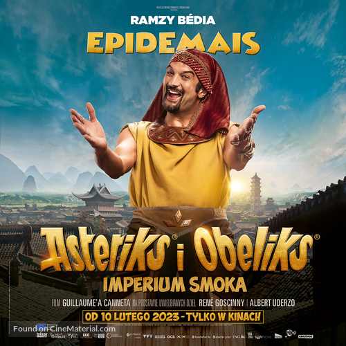 Ast&eacute;rix &amp; Ob&eacute;lix: L&#039;Empire du Milieu - Polish Movie Poster