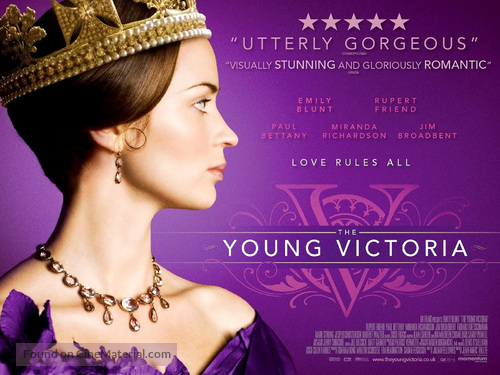 The Young Victoria - British Movie Poster