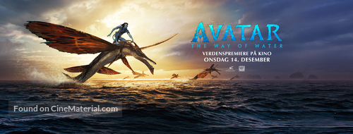 Avatar: The Way of Water - Norwegian Movie Poster