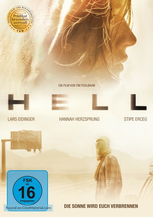 Hell - German DVD movie cover