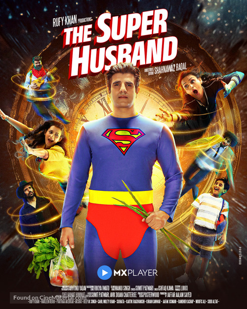 The Super Husband - Indian Movie Poster