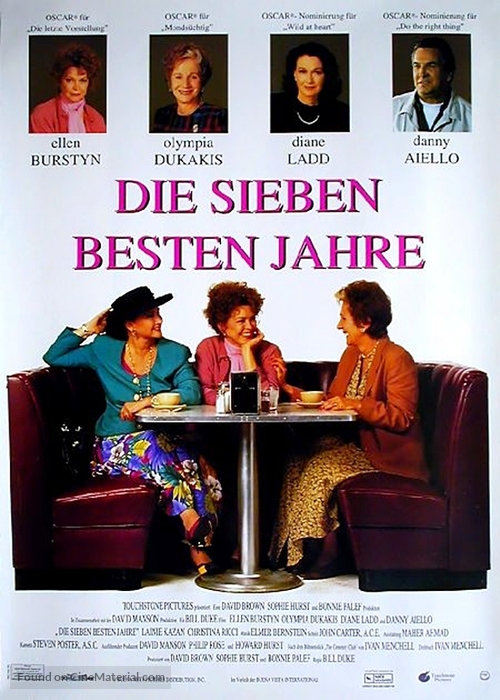 The Cemetery Club - German Movie Poster