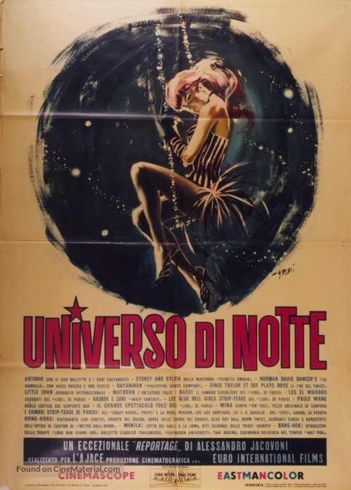 Universo di notte - Italian Movie Poster