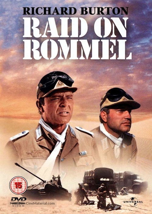 Raid on Rommel - British Movie Cover