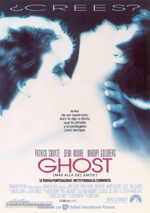 Ghost - Spanish Movie Poster