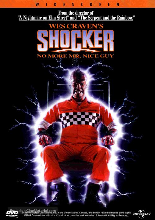 Shocker - DVD movie cover