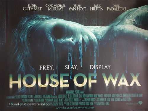 House of Wax - British Movie Poster