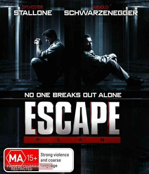 Escape Plan - Australian Blu-Ray movie cover