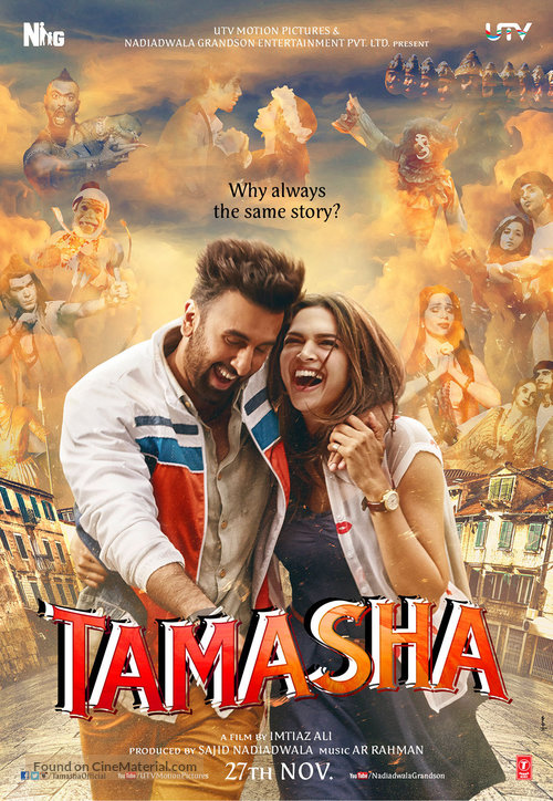 Tamasha - Indian Movie Poster