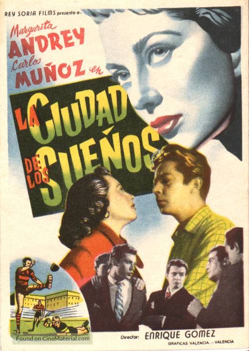 La ciudad de los sue&ntilde;os - Spanish Movie Poster