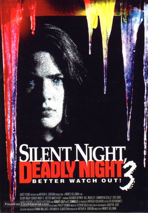 Silent Night, Deadly Night III: Better Watch Out! - German DVD movie cover