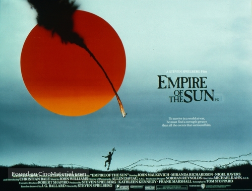 Empire Of The Sun - British Movie Poster