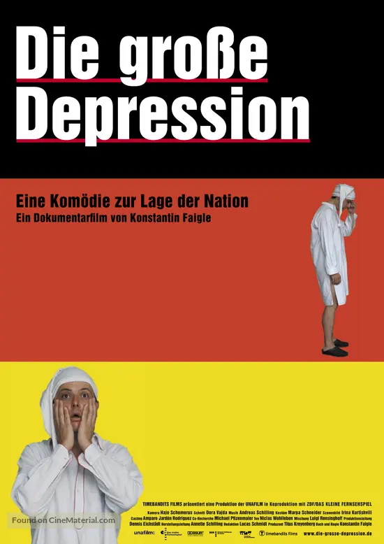 Grosse Depression Die 05 German Movie Poster