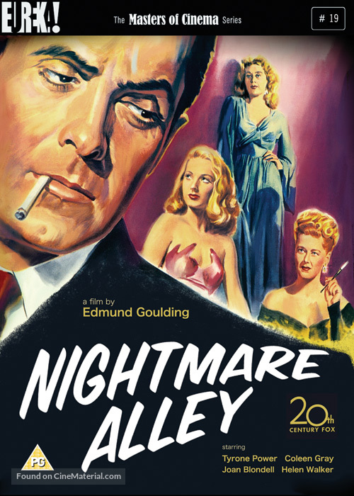 Nightmare Alley - British DVD movie cover