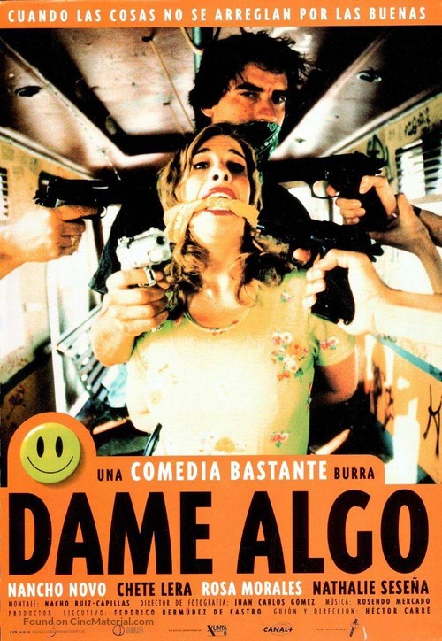 Dame algo - Spanish poster