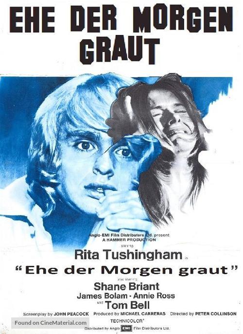 Straight on Till Morning - German Movie Poster