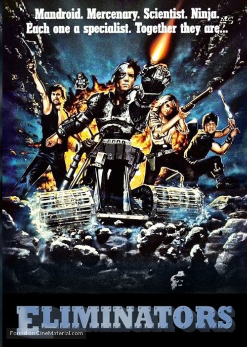 Eliminators - DVD movie cover