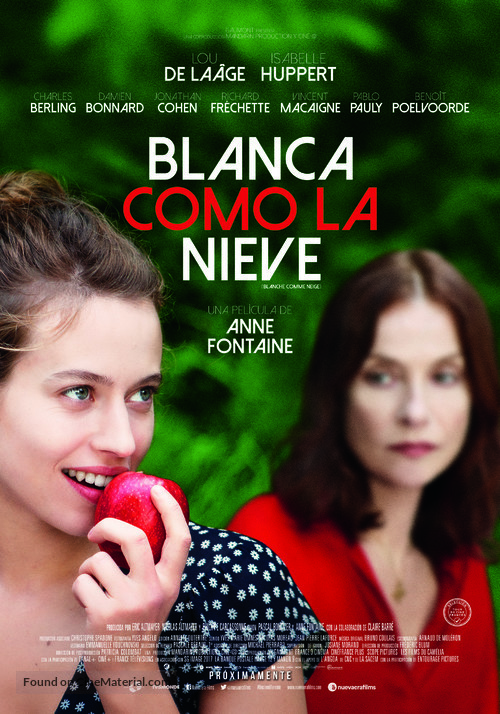 Blanche comme neige - Argentinian Movie Poster