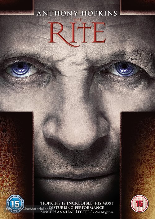 The Rite - British DVD movie cover