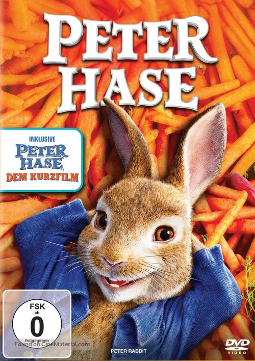 Peter Rabbit - German DVD movie cover
