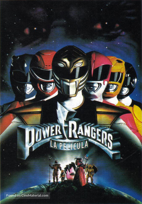 Mighty Morphin Power Rangers: The Movie - Spanish Movie Poster