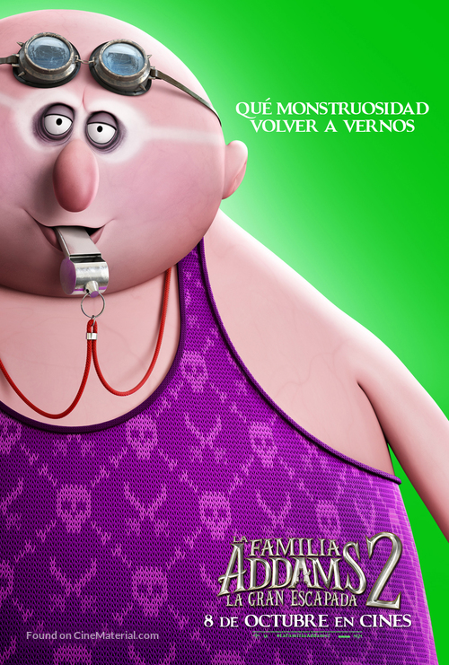 The Addams Family 2 - Spanish Movie Poster