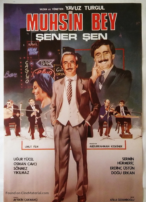 Muhsin Bey - Turkish Movie Poster