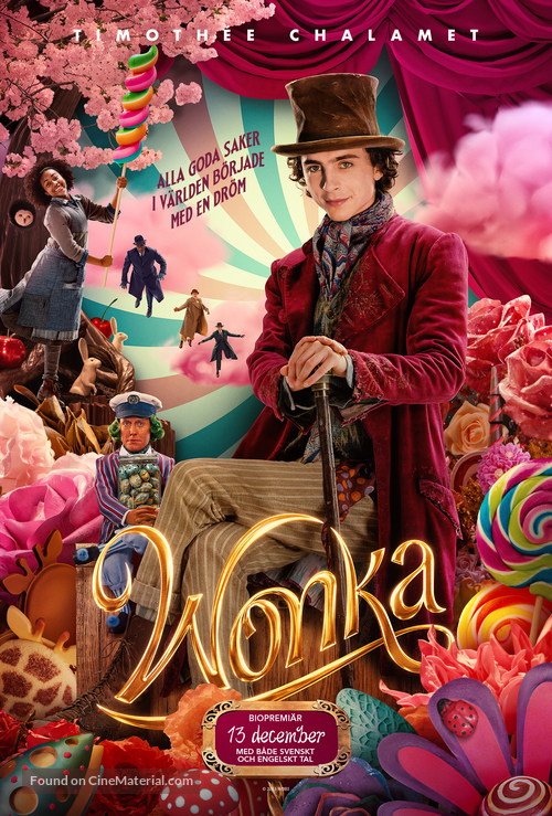 Wonka - Swedish Movie Poster