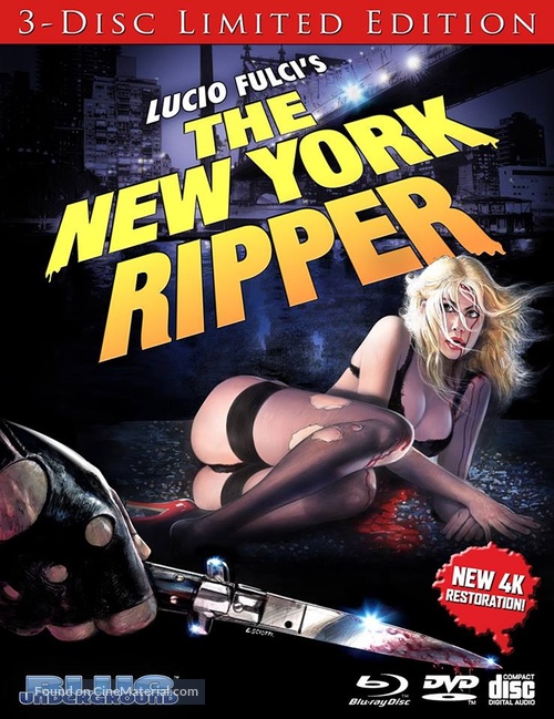 Lo squartatore di New York - Blu-Ray movie cover