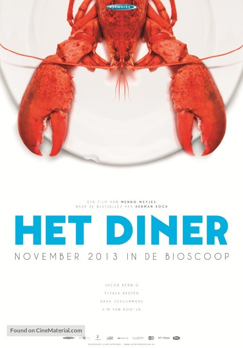 Het Diner - Dutch Movie Poster