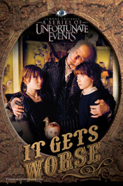 Lemony Snicket&#039;s A Series of Unfortunate Events - DVD movie cover
