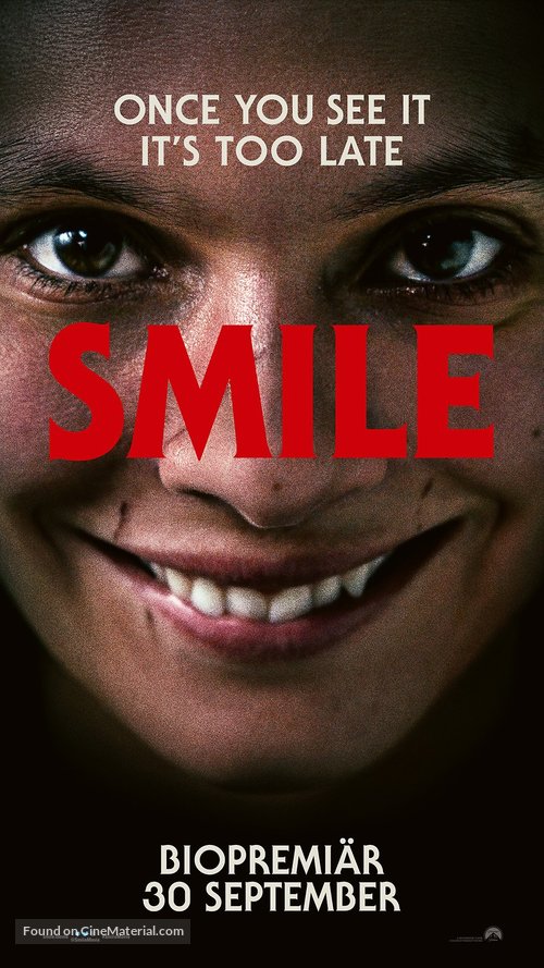 Smile - Swedish Movie Poster