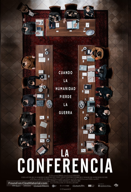 Die Wannseekonferenz - Spanish Movie Poster