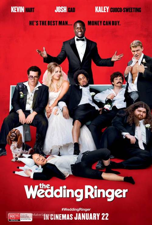 The Wedding Ringer - Australian Movie Poster