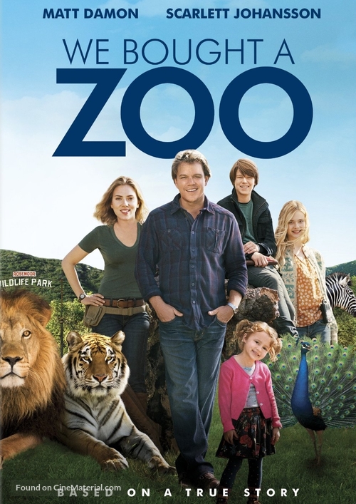 We Bought a Zoo - DVD movie cover