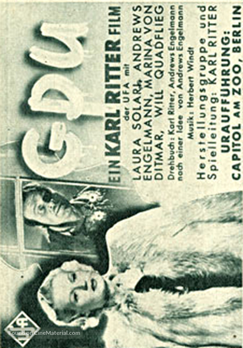 G.P.U. - German poster