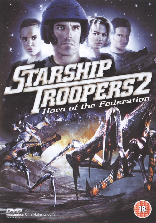 Starship Troopers 2 - British DVD movie cover