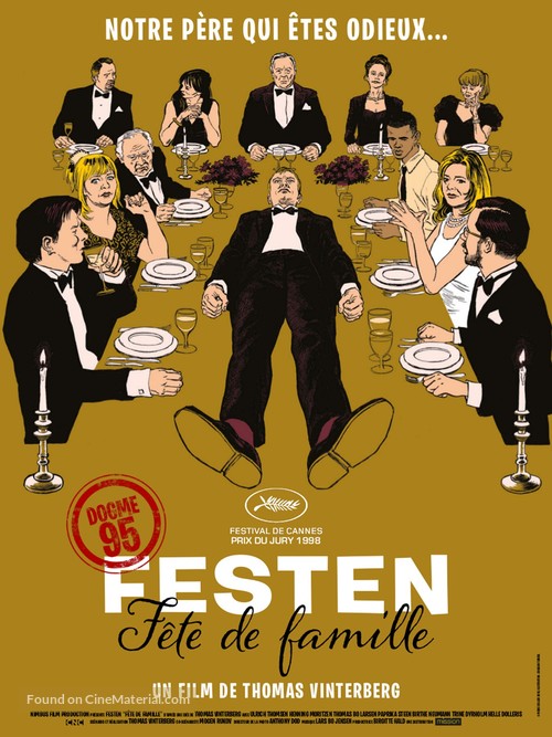 Festen - French Re-release movie poster
