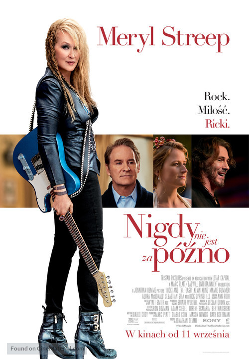 Ricki and the Flash - Polish Movie Poster