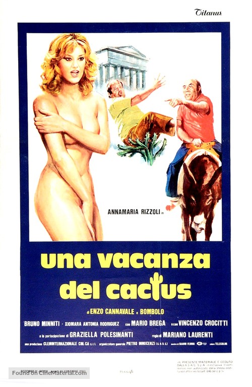 Una vacanza del cactus - Italian Movie Poster